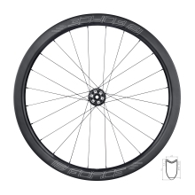 wheel front road FORCE TEAM CARBON DISC 45 tub.