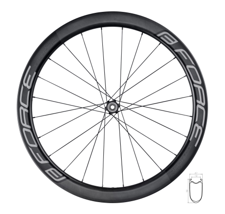 wheel read road F TEAM SP CARBON DISC 50 SH clin.