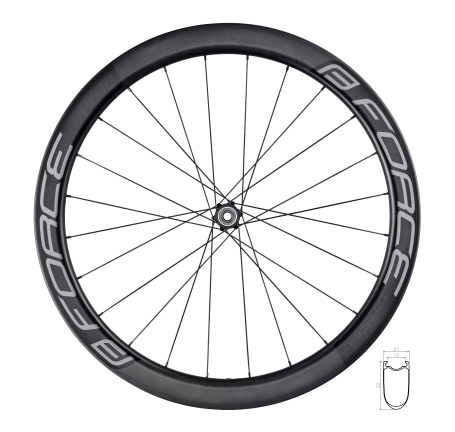 wheel read road F TEAM SP CARBON DISC 50 SH clin.