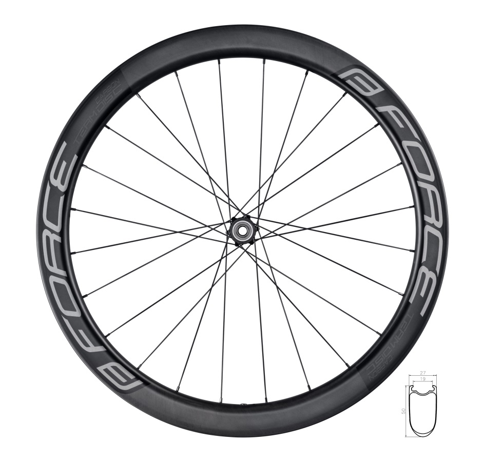 wheel read road F TEAM SP CARBON DISC 50 SH clin.