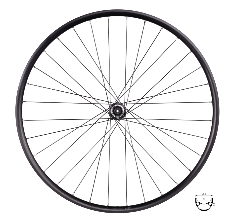 wheel rear FORCE BASIC DISC 622x23 TX505-CL 32sh