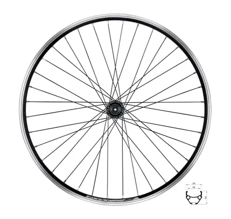 wheel rear FORCE CLASSIC 559x19 "V" FHTX3000 36sh