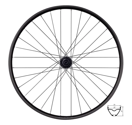 wheel rear FORCE XC 622x27 F804396-CL/12/148 32H