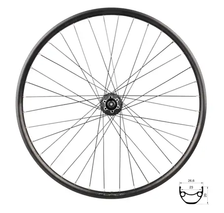 wheel rear FORCE XC DISC 584x23 FHM475-6b 36H