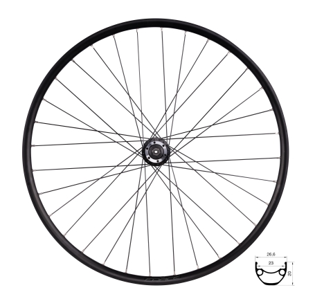 wheel rear FORCE XC DISC 622x23, 804333 6b32H