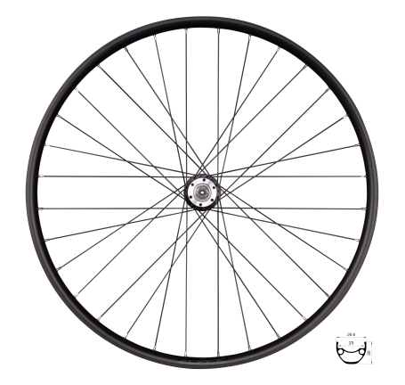 wheel rear FORCE XC DISC 622x23, 804341-6b 32H