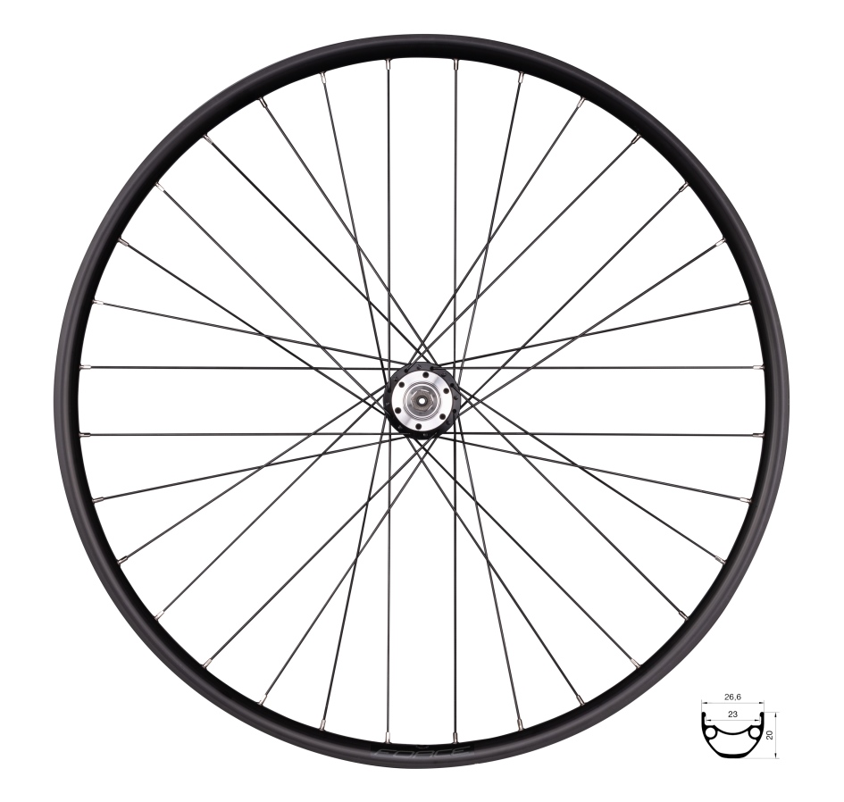 wheel rear FORCE XC DISC 622x23, 804341-6b 32H
