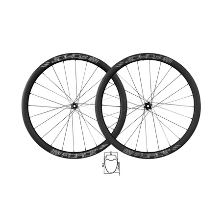 wheel set GRAVEL FORCE TEAM CARBON