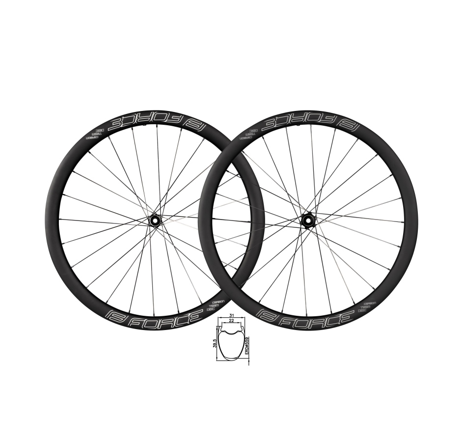 wheel set GRAVEL FORCE TEAM CARBON