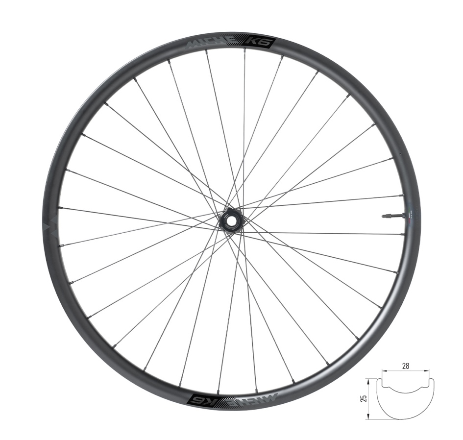 wheel set MTB MICHE K6 25 DISC SH TLR