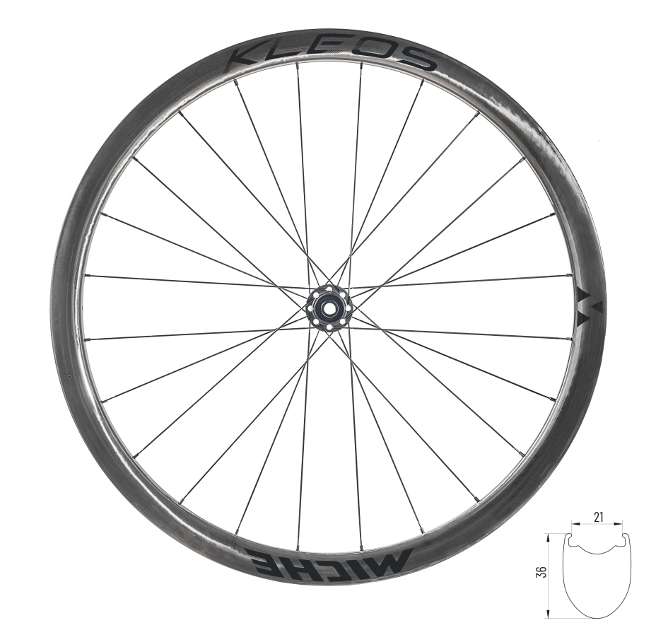 wheel set road MICHE KLEOS 36 DISC SH tubeless