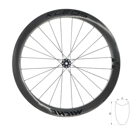 wheel set road MICHE KLEOS 50 DISC SH tubeless
