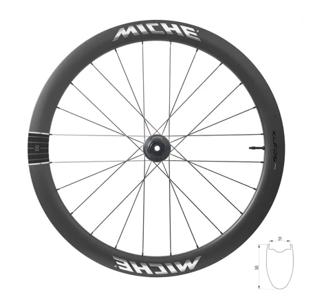 wheel set road MICHE KLEOS RD 50 DISC SH FDJ tubel