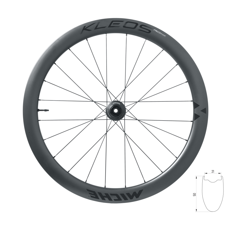 wheel set road MICHE KLEOS RD 50 DISC SH tubeless