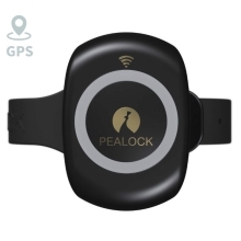 zámek PEALOCK 2, elektronický s GPS, černý